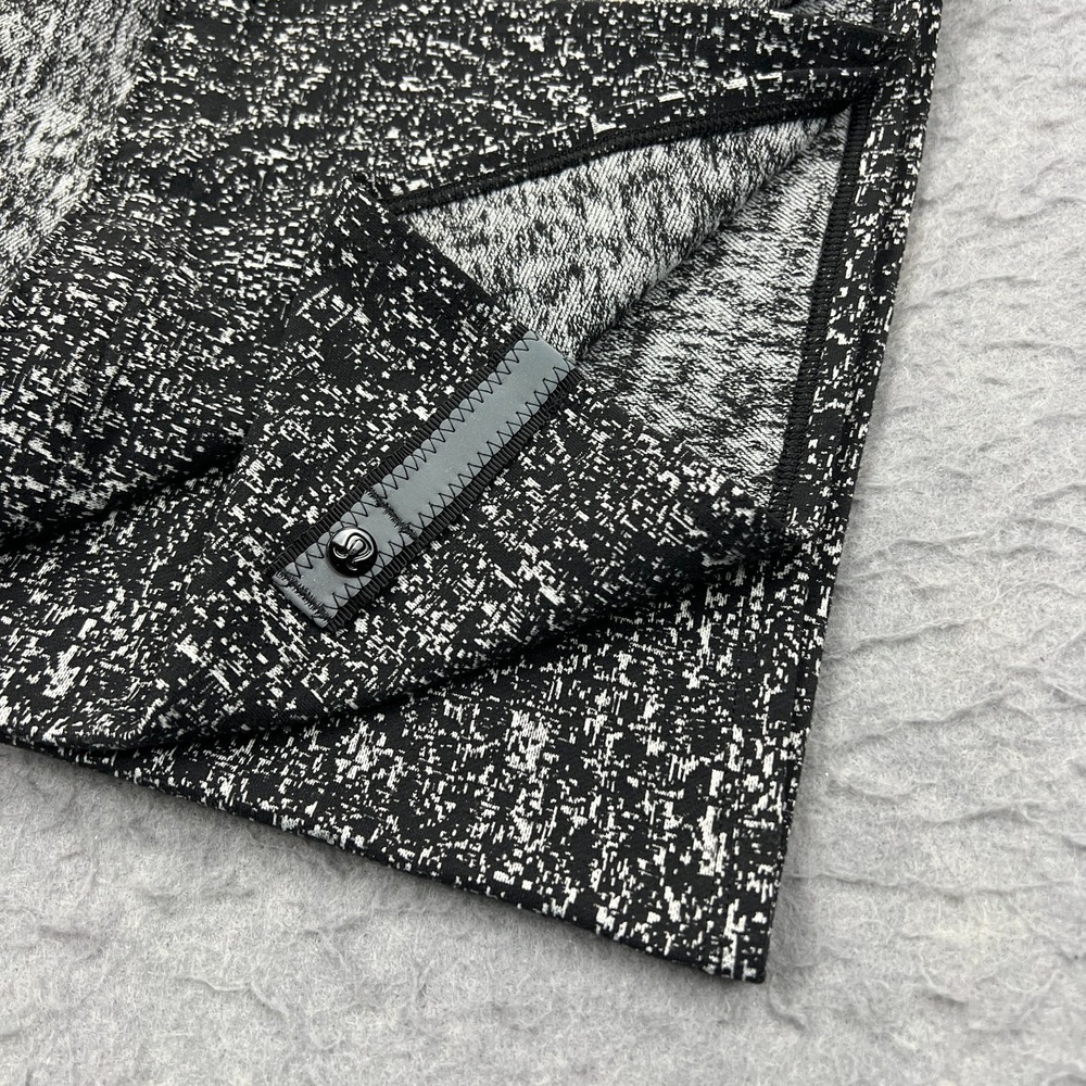 Lululemon Vinyasa Scarf Wrap Jacquard Shawl Snaps Reversible Cowl Neck Arm Holes - Picture 3 of 4
